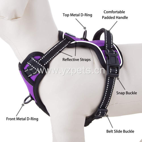 Heavy Duty Soft Reflective Dog Harness